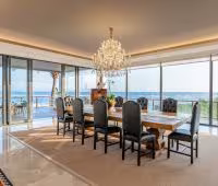 Villa Tirtha Bayu I, Dinner avec vue sur océan